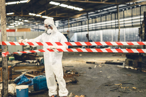 Professional Odor Removal technician working in Norco, CA